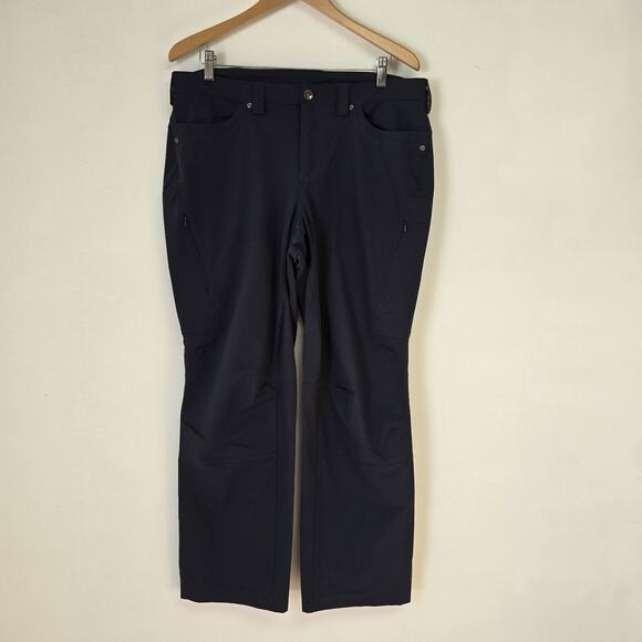 Duluth Trading 16 x 31 Flexpedition Pant Womens Navy Stretch Bootcut Hiking - Picture 1 of 11